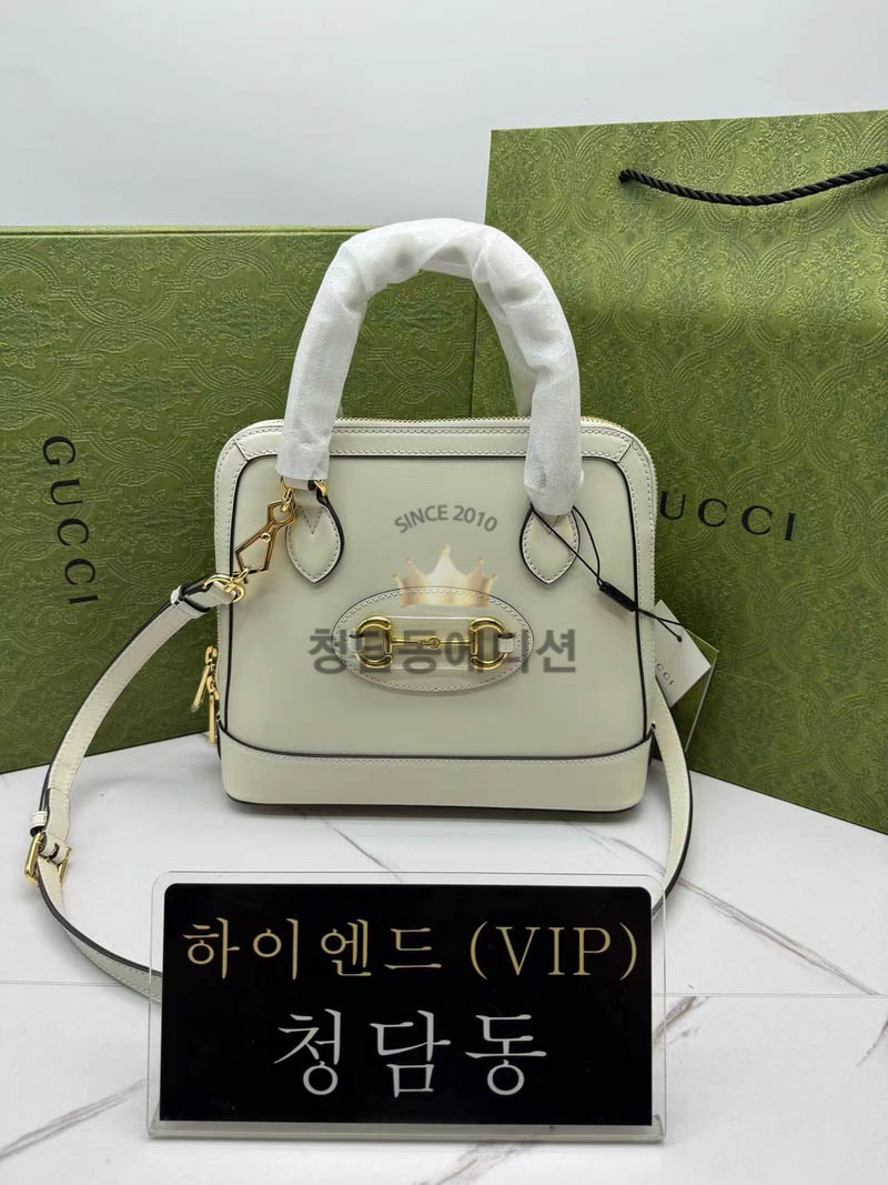 구찌 1955 홀스빗 탑핸들 스몰 621220