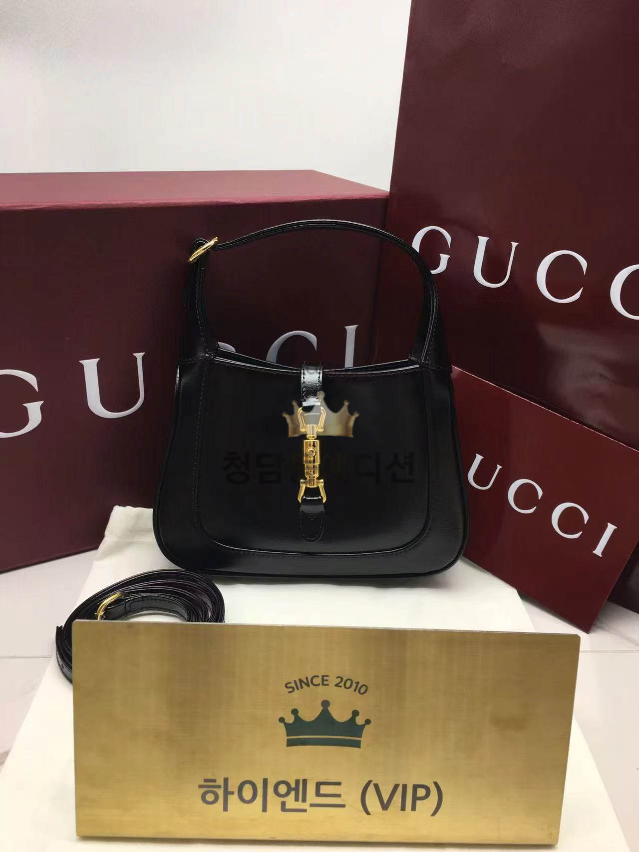 구찌 1961 재키 미니 호보백 637091 / 19CM