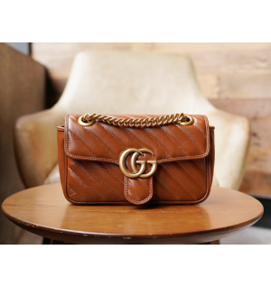 구찌 마몬트 마틀라세 미니 숄더백 446744 / 22CM 