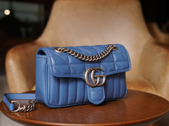 구찌 마몬트 마틀라세 미니 숄더백 446744 / 22CM