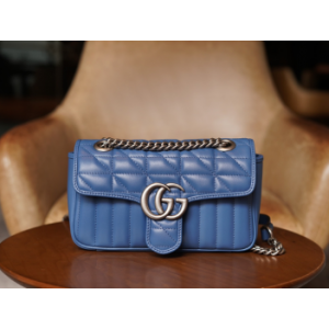 구찌 마몬트 마틀라세 미니 숄더백 446744 / 22CM