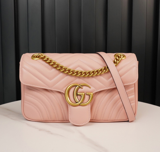 구찌 마몬트 마틀라세 미니 숄더백 446744 / 22CM