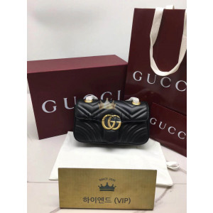 구찌 마몬트 마틀라세 미니 숄더백 446744 / 22CM