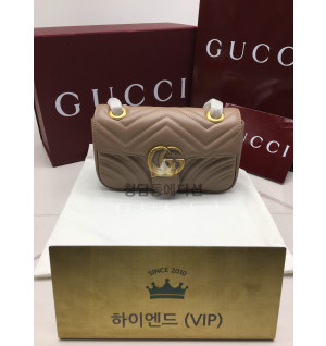 구찌 마몬트 마틀라세 미니 숄더백 446744 / 22CM