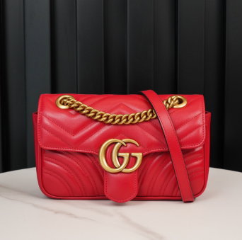 구찌 마몬트 마틀라세 미니 숄더백 446744 