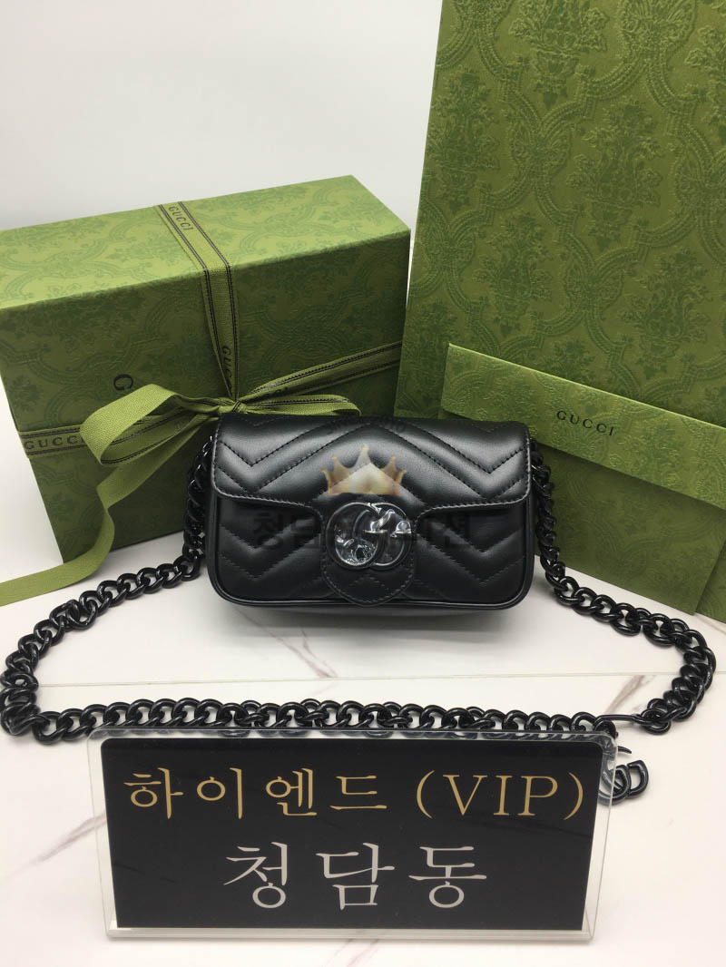 구찌 마몬트 마틀라세 벨트백 699757