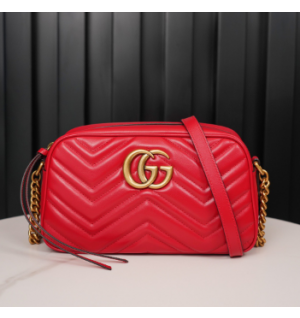 구찌 마몬트 마틀라세 숄더백 스몰 447632 / 24CM 