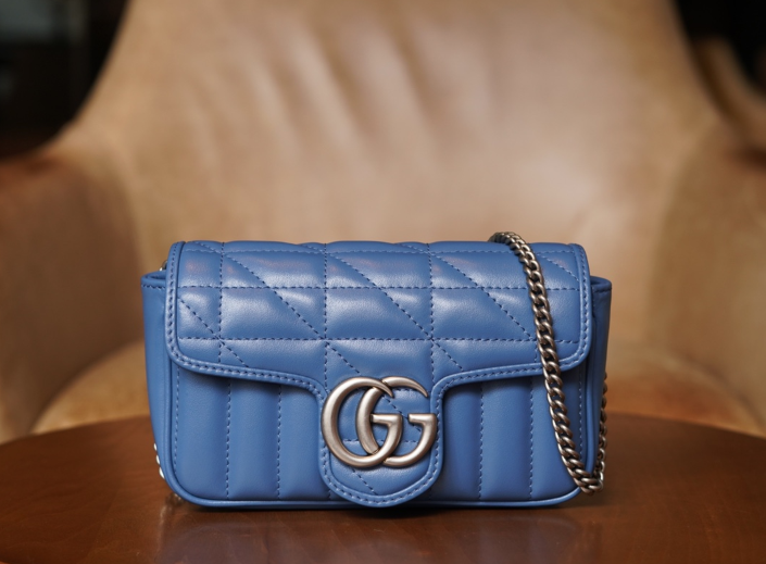 구찌 마몬트 마틀라세 수퍼미니백 476433