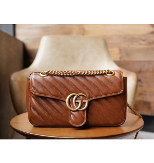 구찌 마몬트 마틀라세 스몰 숄더백 443497