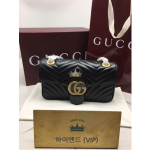 구찌 마몬트 마틀라세 스몰 숄더백 443497