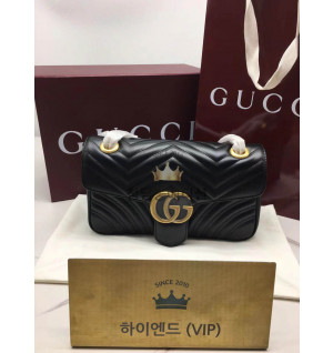 구찌 마몬트 마틀라세 스몰 숄더백 443497