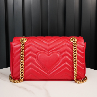 구찌 마몬트 마틀라세 스몰 숄더백 443497 