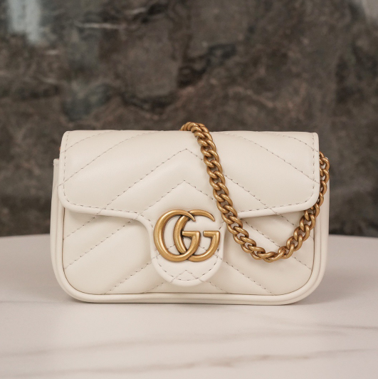 구찌 마몬트 마틀라세 체인월릿 575161 미니백