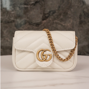 구찌 마몬트 마틀라세 체인월릿 575161 미니백