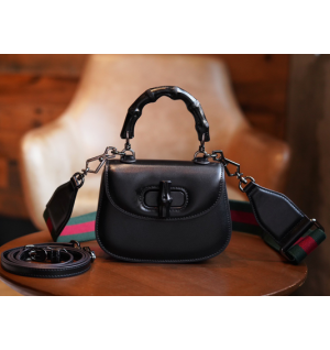 구찌 뱀부 미니 탑핸들백 686864 