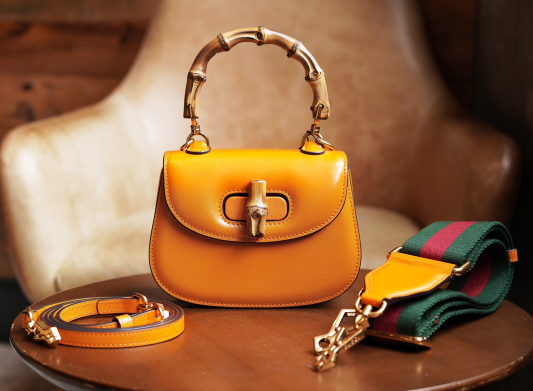 구찌 뱀부 미니 탑핸들백 686864