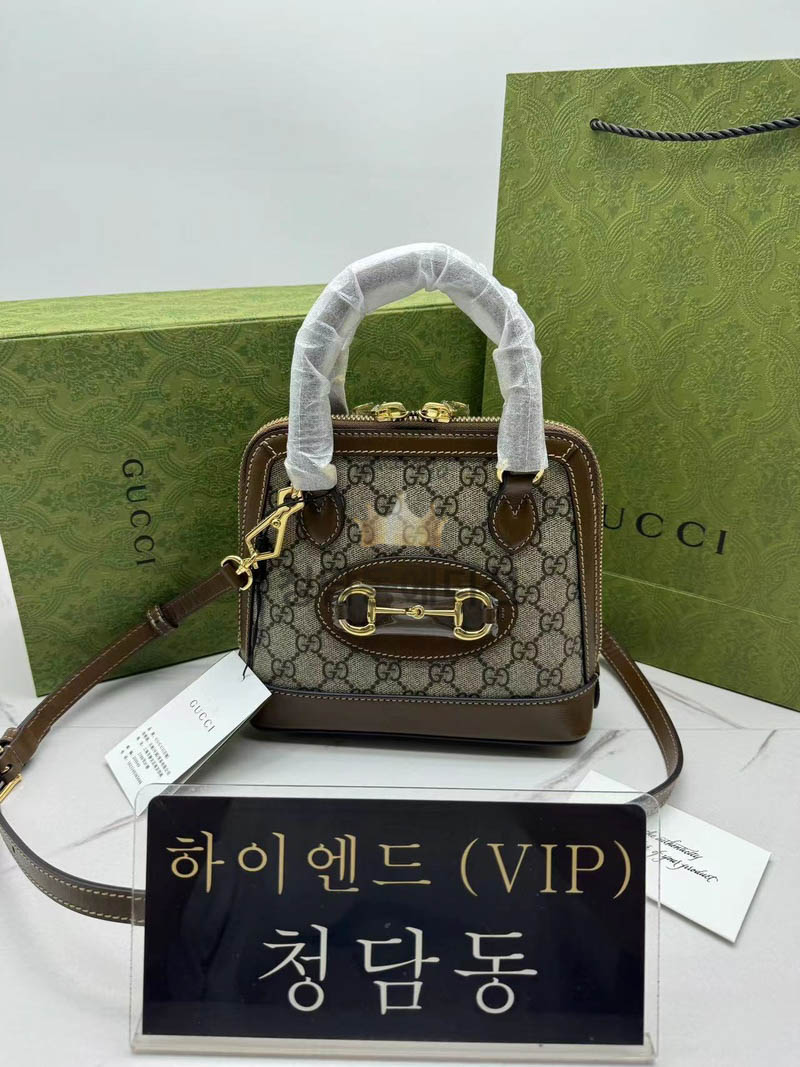 구찌 홀스빗 탑핸들 미니 640716