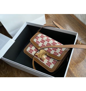 셀린느 트리오페 캔버스 숄더백 틴 (하이엔드급)