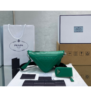 프라다 트라이앵글 레더 3-IN-1 크로스백 (하이엔드급)