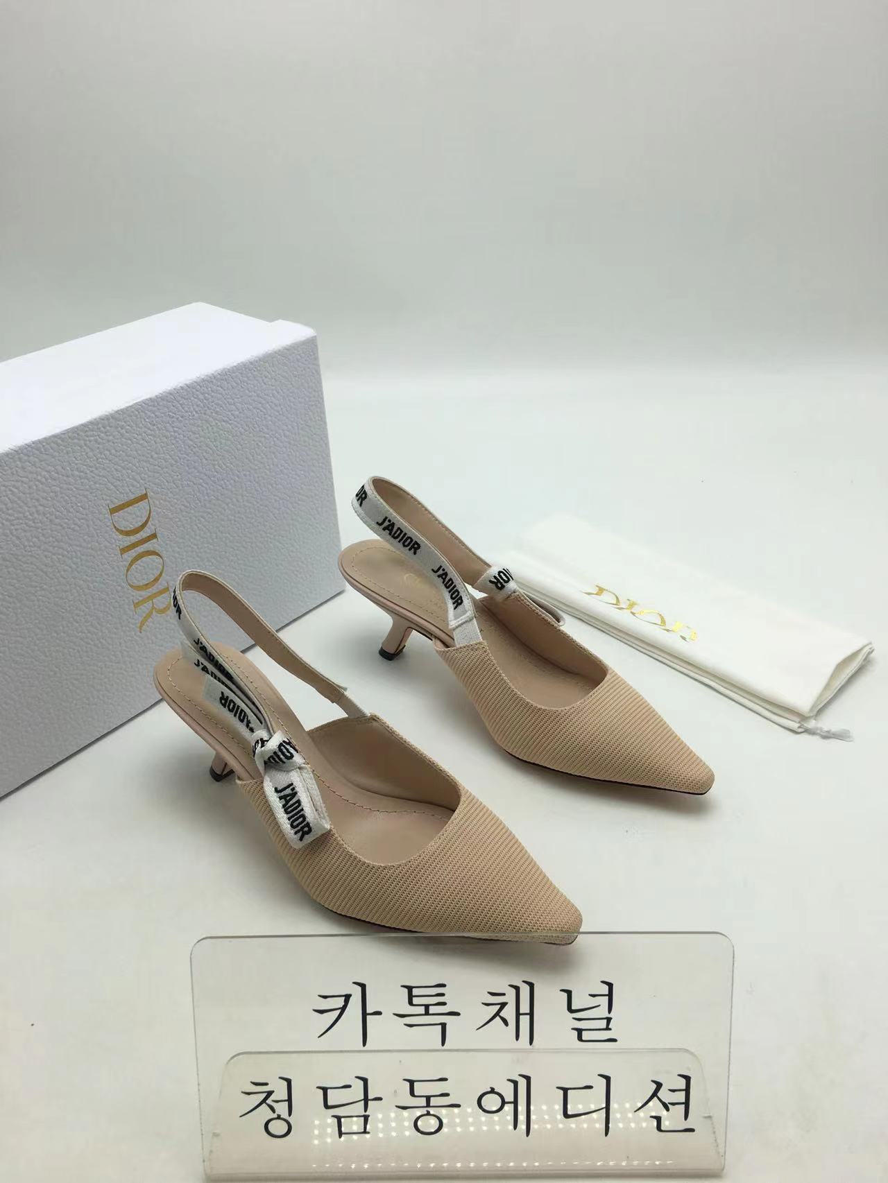 디올 J`a dior 슬링백 힐 (굽1.5cm/6.5cm/9.5cm)