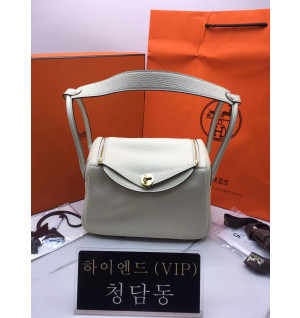 에르메스 린디26 금장 / 은장 올수공 (컬러 끄레)