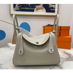 에르메스 린디26 은장 올수공 (컬러 Gris Perle)