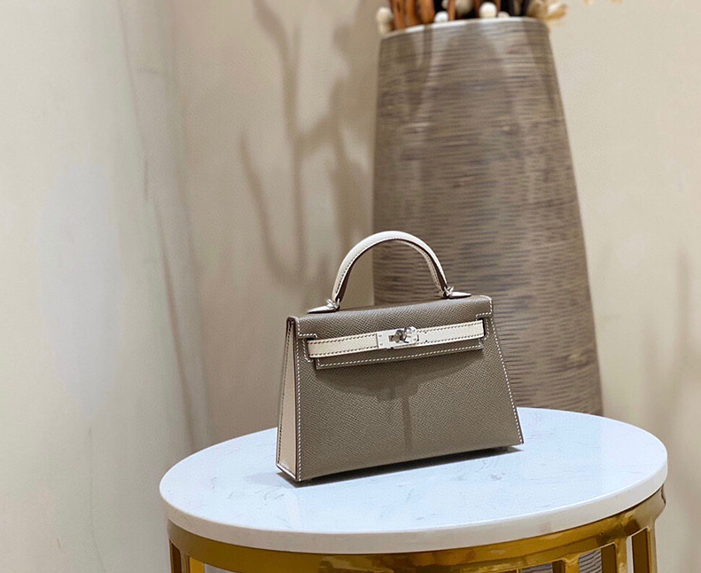 에르메스 미니 켈리백 올수공 2세대 커스텀 컬러 매칭 