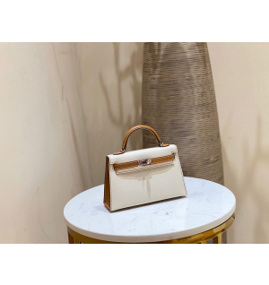 에르메스 미니 켈리백 올수공 2세대 커스텀 컬러 매칭 