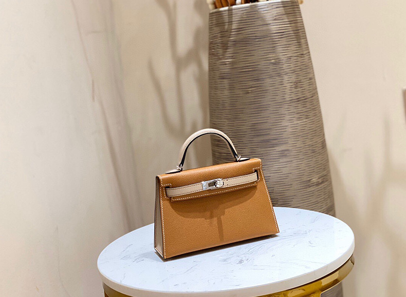 에르메스 미니 켈리백 2세대 커스텀 컬러 매칭 올수공 (가죽 앱송)