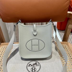 에르메스 에블린 미니 올수공 (컬러 미니 그리네베색)