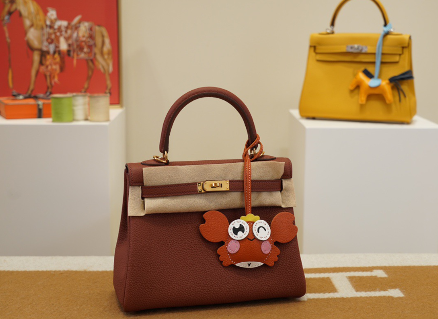 에르메스 켈리25 TOGO 백 올수공 (가죽 토고)