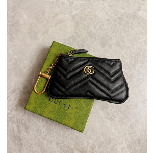 구찌 마몬트 GG 지퍼 키 케이스 671773