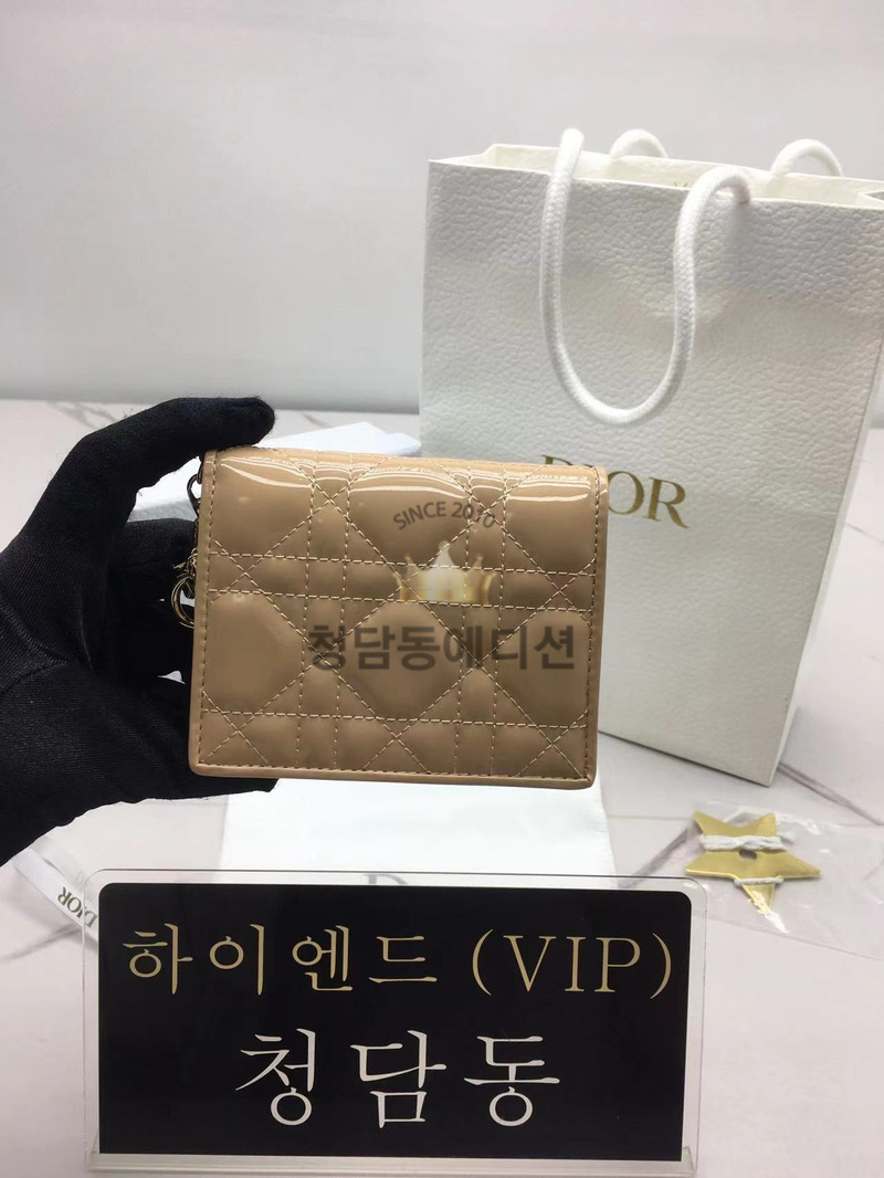 디올 까나쥬 페이던트 반지갑