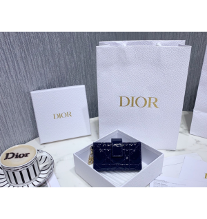 디올 까나쥬 페이던트 아코디언 카드지갑