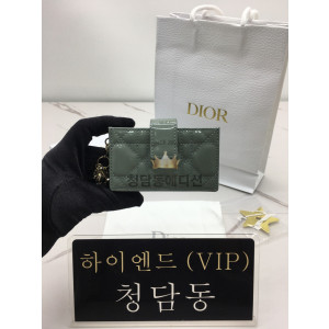 디올 까나쥬 페이던트 아코디언 카드지갑