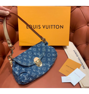 루이비통 모노그램 데님 미니 프리티 숄더백 M95050