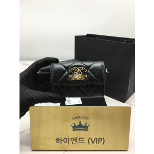 샤넬 19 카드지갑