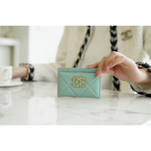 샤넬 19 카드홀더