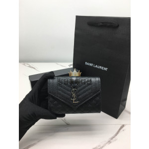 생로랑 모노그램 믹스 엔벨로프 중지갑 651026