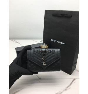 생로랑 모노그램 믹스 엔벨로프 중지갑 651026