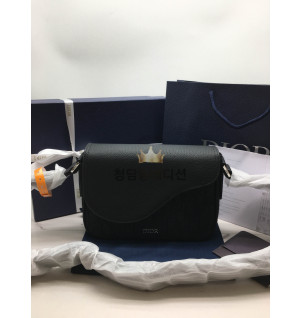 디올 CD 오블리크 새들 메신저백