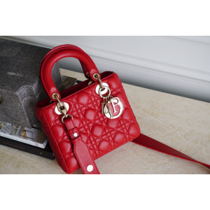 디올 레이디백 스몰 (램스킨) (upgrade ver.)