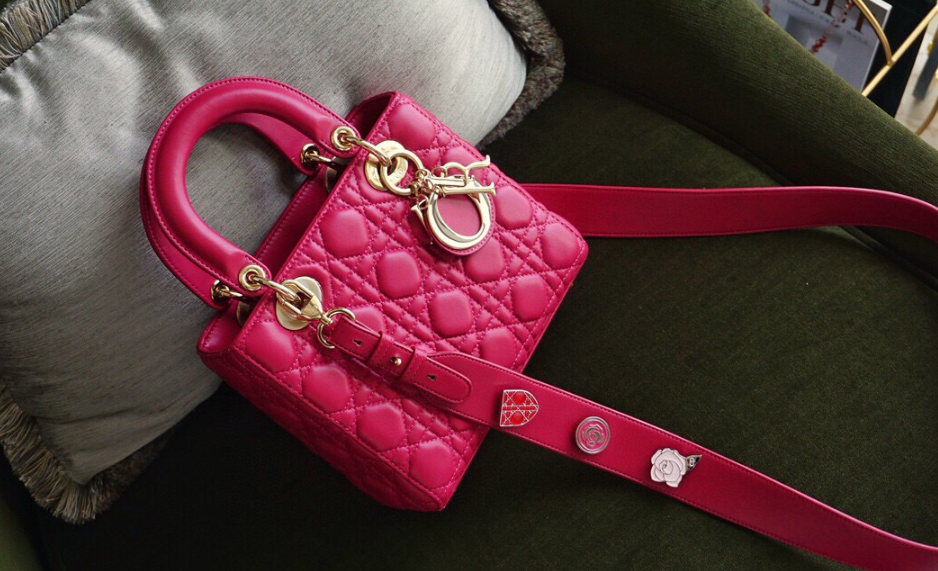 디올 레이디백 스몰 (램스킨) (upgrade ver.)