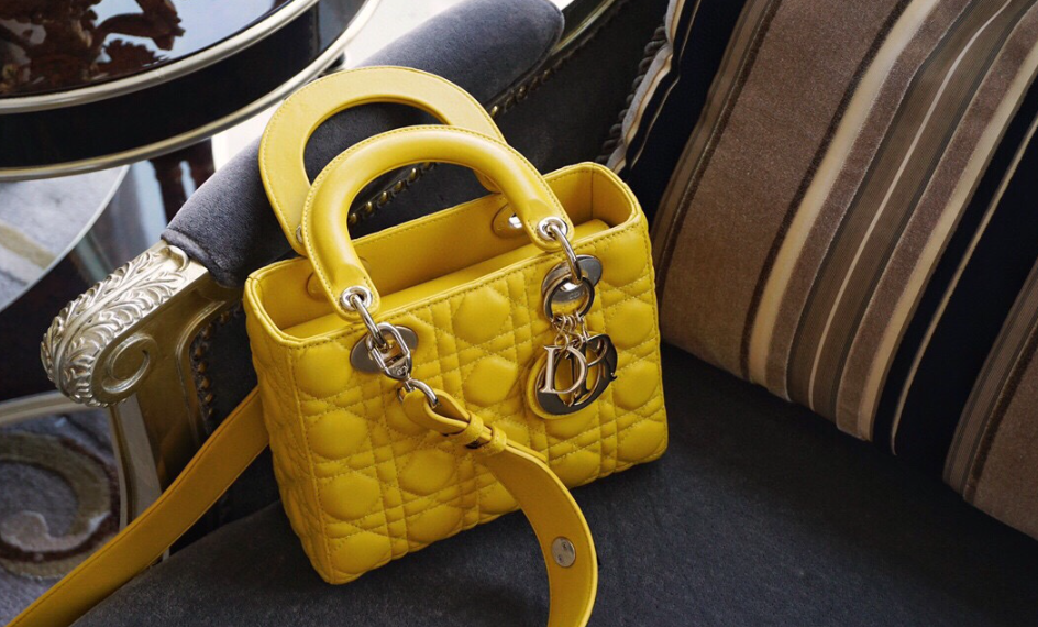 디올 레이디백 스몰 (램스킨) (upgrade ver.)