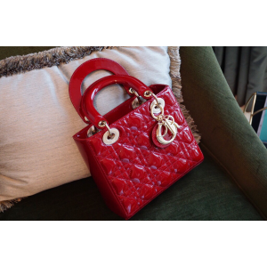 디올 레이디백 스몰 (카프스킨) (upgrade ver.)