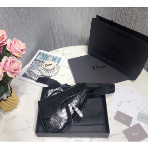 디올 크로커다일 새들백 스몰