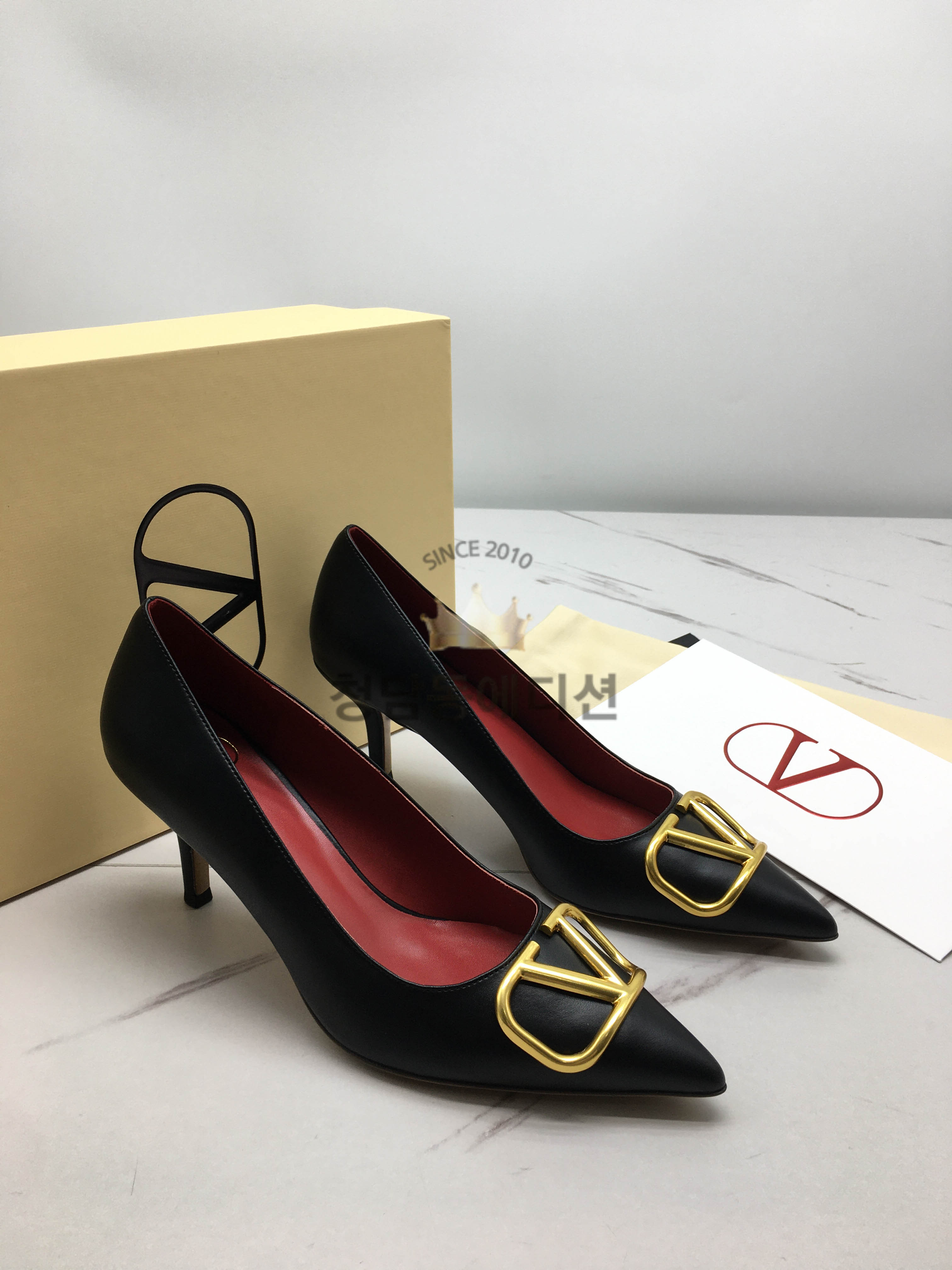 발렌티노 펌프스 8cm (4color)