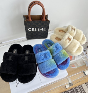 셀린느 시어링 샌들 (3COLOR)