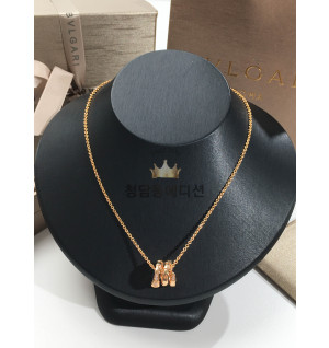 불가리 세르펜티 바이퍼 네크리스 (컬러 로즈골드, 화이트골드)