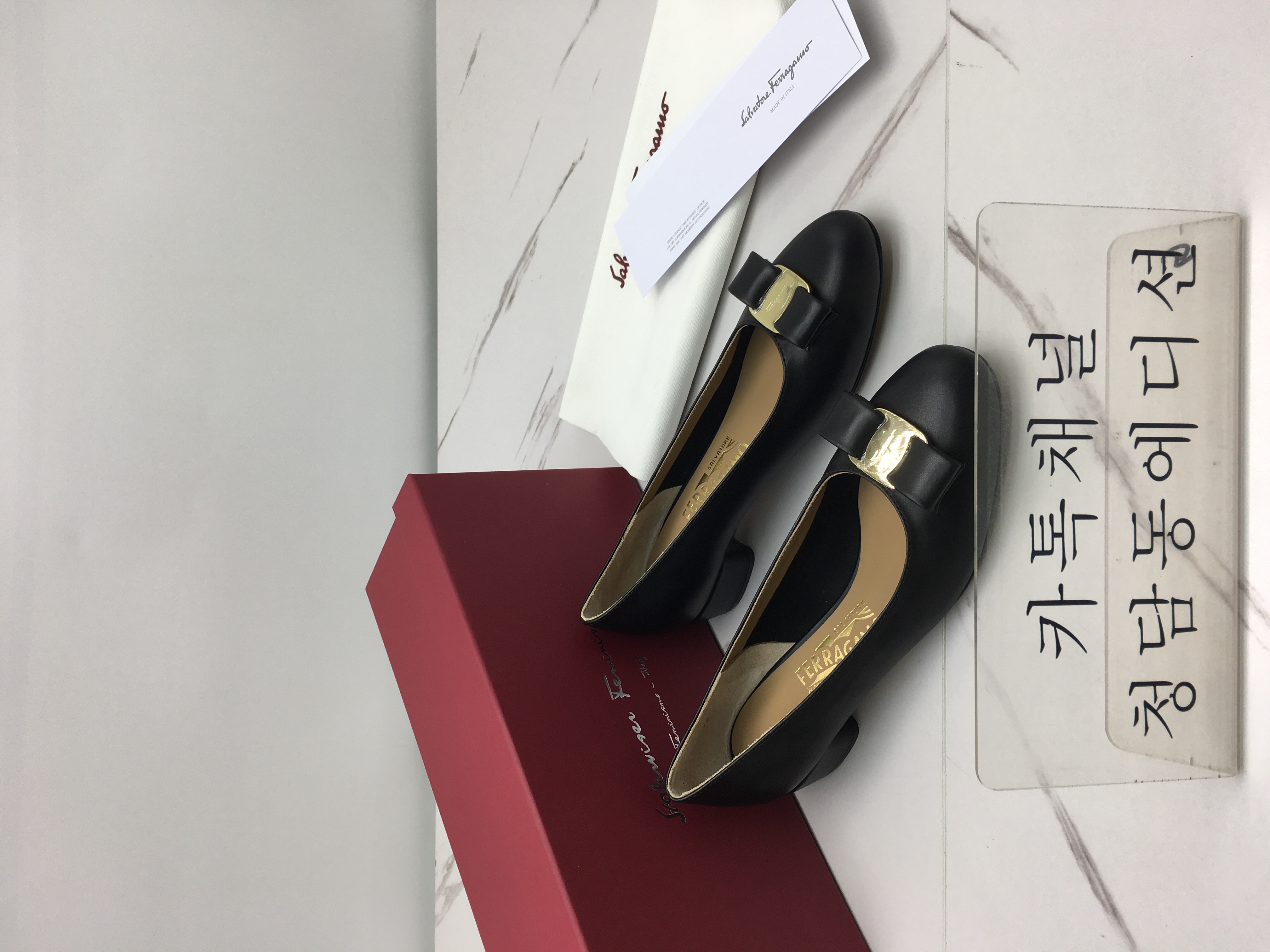 페레가모 바라 슈즈 (무광)